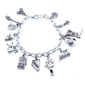 Nevada Charm Bracelet State Theme Las Vegas